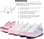 Roller Skate Chaussures pour Femmes Filles Détachable Roued 4-Wheels Fashion Sneakers Convient aux débutants