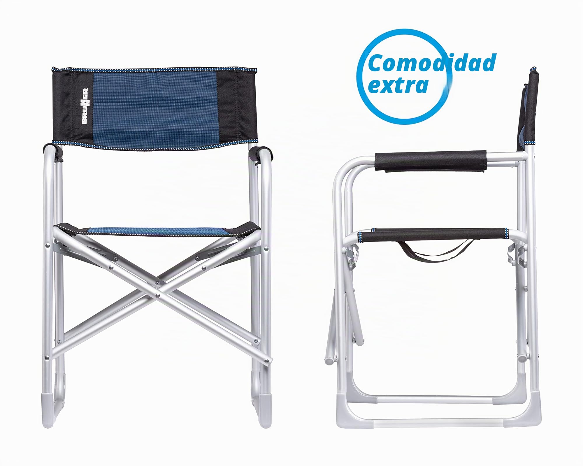 Brunner - Silla de Director Captain 0 Nero/BLU