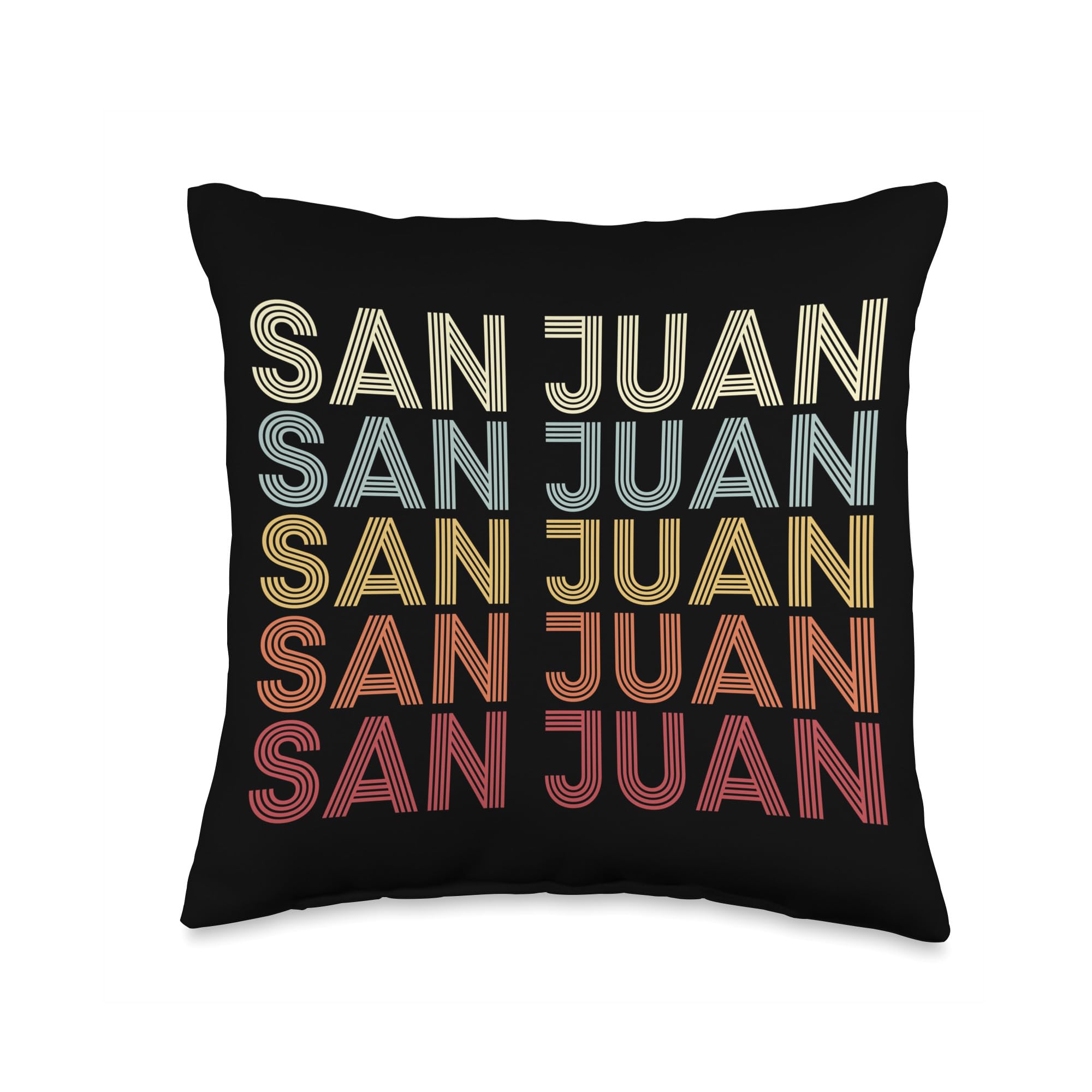 Text Throw Pillow