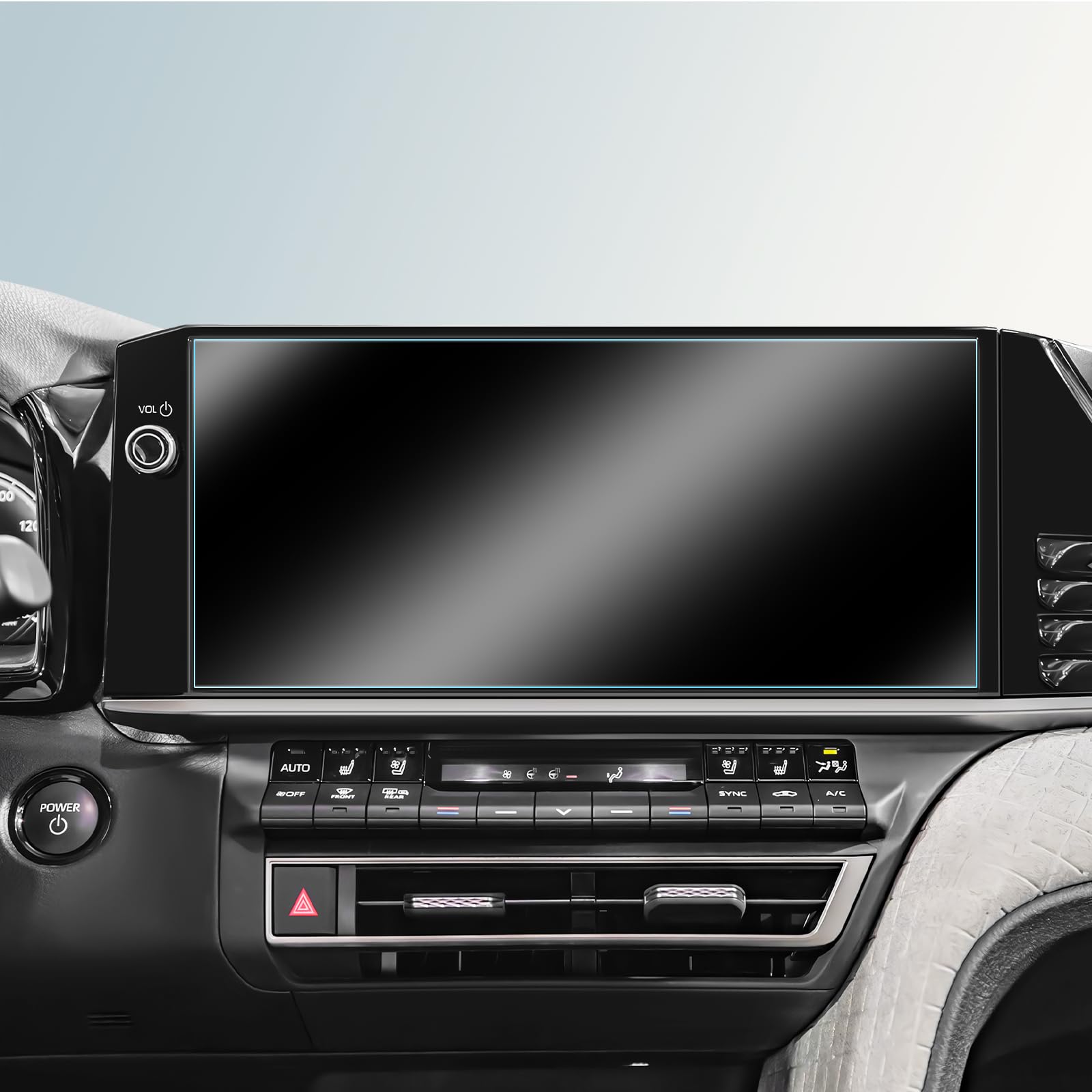 BIBIBO Matte Anti Glare for 2025 2026 Toyota Camry Screen Protector 2025 2026 Toyota Camry XLE/XSE 12.3" Frosted Protective Film [Tempered Glass