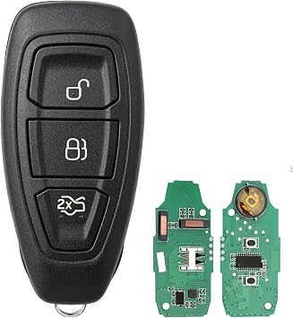 Smart Remote Key Fob For Ford Focus Fiesta Galaxy Mondeo C-Max B-Max S-Max