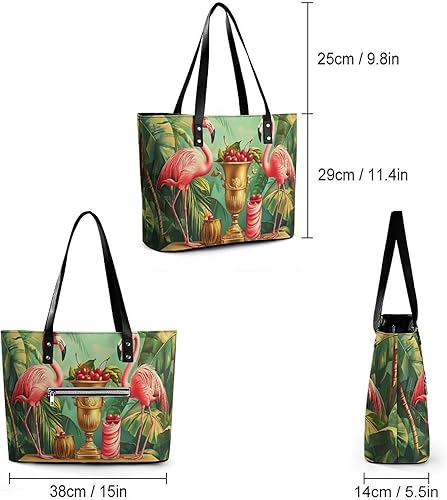 Miniatura 2 de Women Top Handle Satchel Shoulder Bag Handbags for PU Leather Tote Bag for Ladies Purse Shoulder Bags