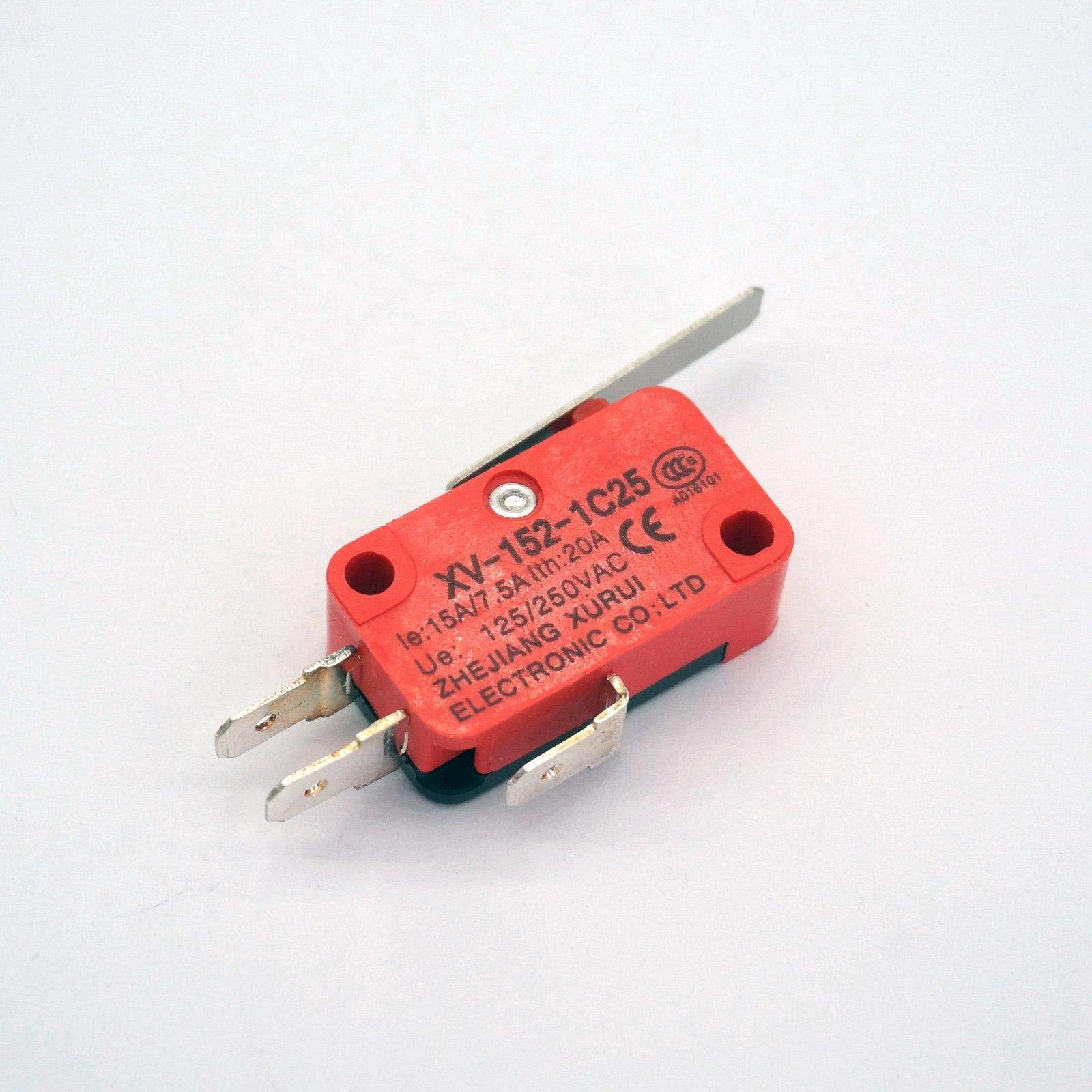 Micro-interrupteur miniature SPDT 152-1C25 pour réparer les fins de course de vos appareils