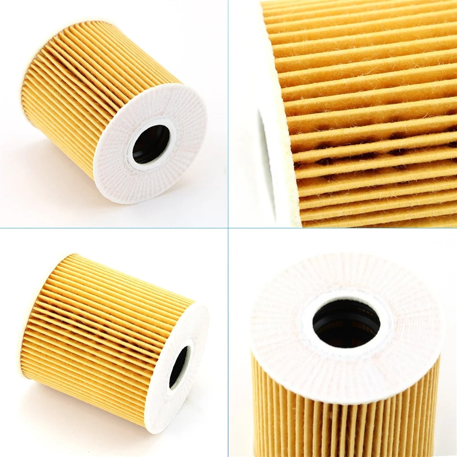 MOTOHIRO 4 Uds 8 Uds Kit de Filtro de Aceite de automóvil 1275810 for S40 S80L XC 90 V70 V40 XC70 1999-2009 Filtros de Aceite para vehículos (Size : 8PCS)