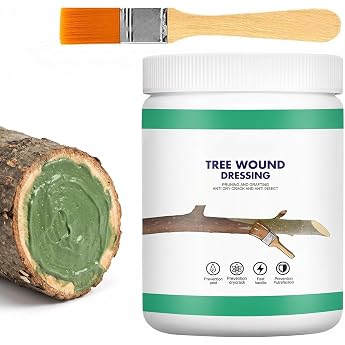 Cotton Wax Wound Closure with Brush for Trees Bonsai