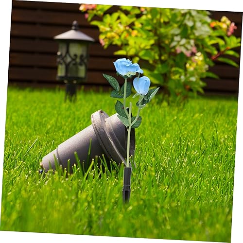 Miniatura 7 de Garneck 20pcs lámpara de pie accesorios patio luz solar piezas metal poste estacas jardín estacas luz valla LED al aire libre luces solares césped