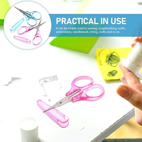 Miniatura 5 de EXCEART 2 piezas de bordado de acero inoxidable para hilo mini cubierta protectora ligera y portátil para proyectos de bricolaje