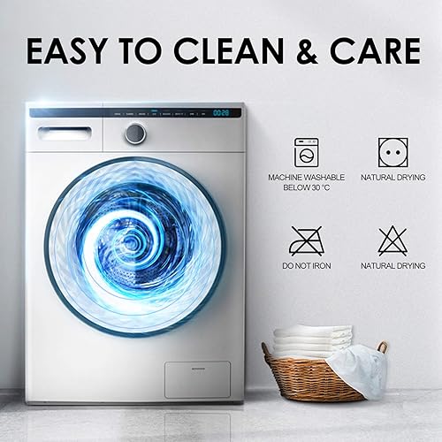 Miniatura 8 de JOYDREAM 2 fundas de sofá para salas seccionales, fundas de sofá impresas en forma de L, fundas elásticas para sofá seccional, fundas de sofá con 2