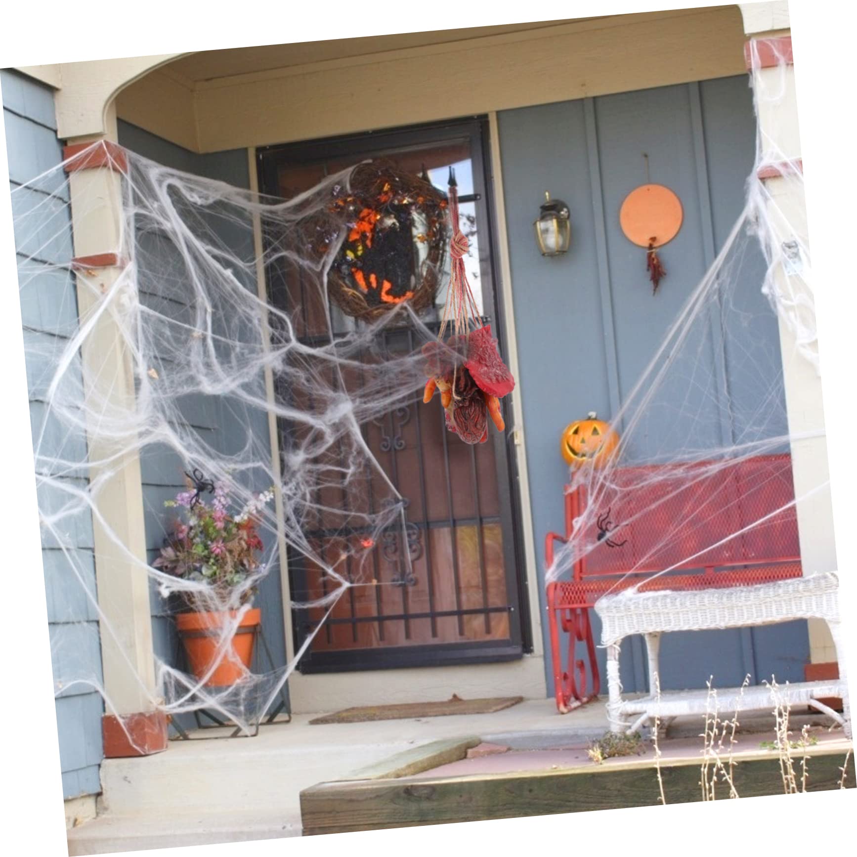 9 Pezzi Decorazioni Halloween Mano Rotta Simulazione Accessori Festa Foto Ornamenti Casa Stregata