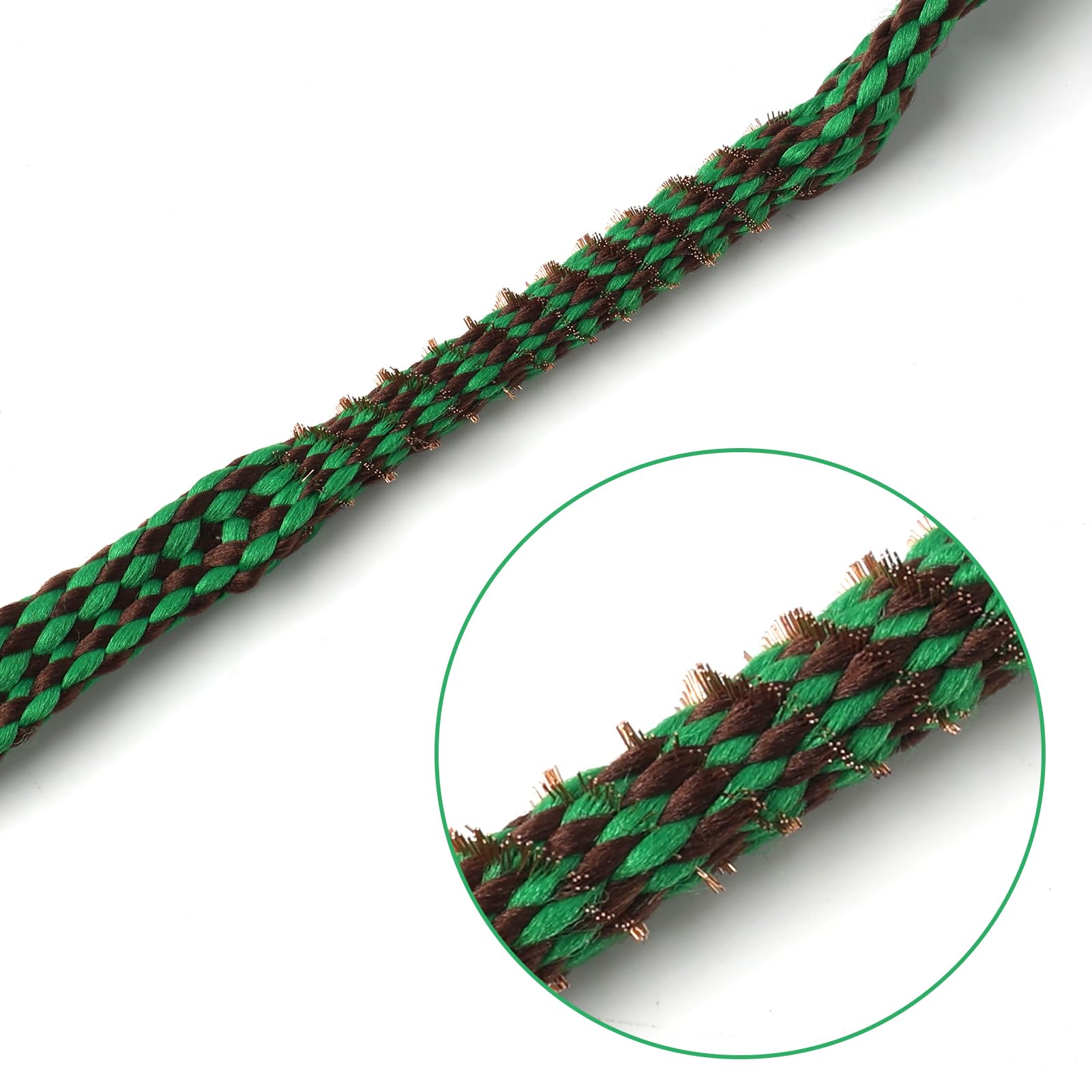 Hilo limpiador de cañones para rifles calibre .22, .223 y 5.56 mm – Kit de limpieza eficaz para pistolas, rifles y escopetas – Solución de limpieza reutilizable y portátil