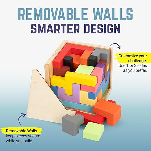 Miniatura 4 de Zen Fun Cubo de rompecabezas sin solución  El rompecabezas más duro del mundo para adultos  Cubo de rompecabezas 3D pequeño, único y difícil para
