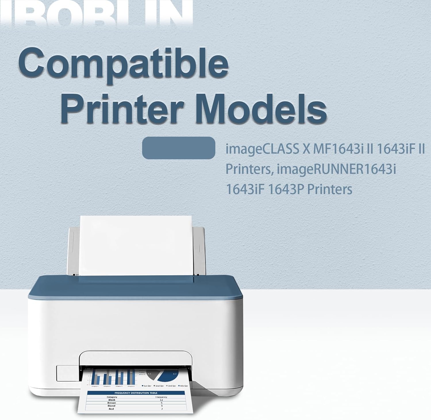 T06L T06 Black Toner Cartridge Compatible with Canon T06 Toner Cartridge for ImageRUNNER 1643I 1643IF 1643 Printers（1Pack）
