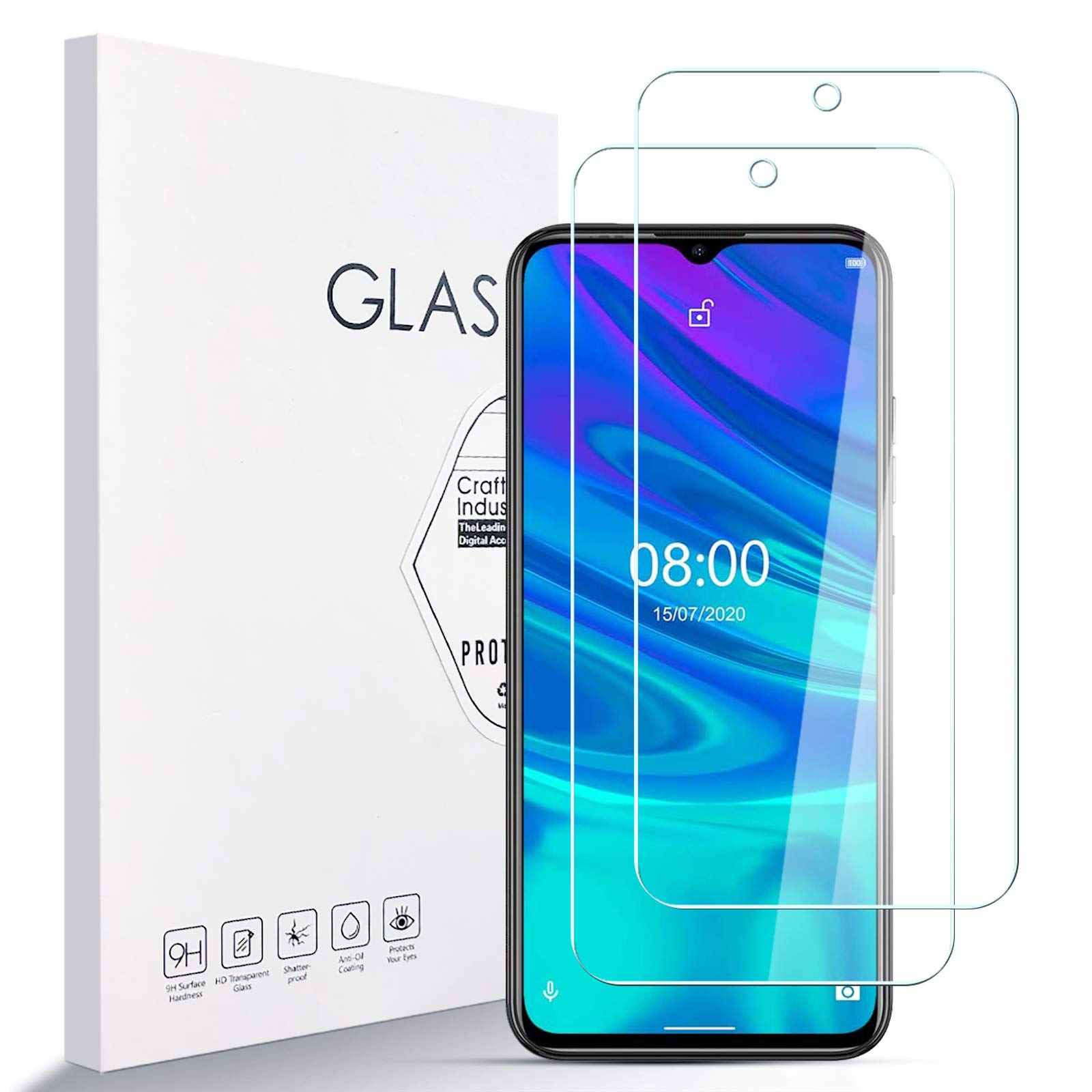 AYSOW Pellicola Salvaschermo per ULEFONE Note 9P [Confezione da 3