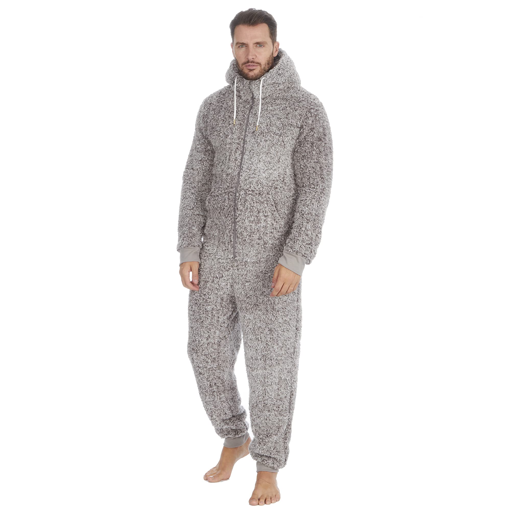 Undercover Onesie zippée à Capuche en Polaire épaisse pour Homme