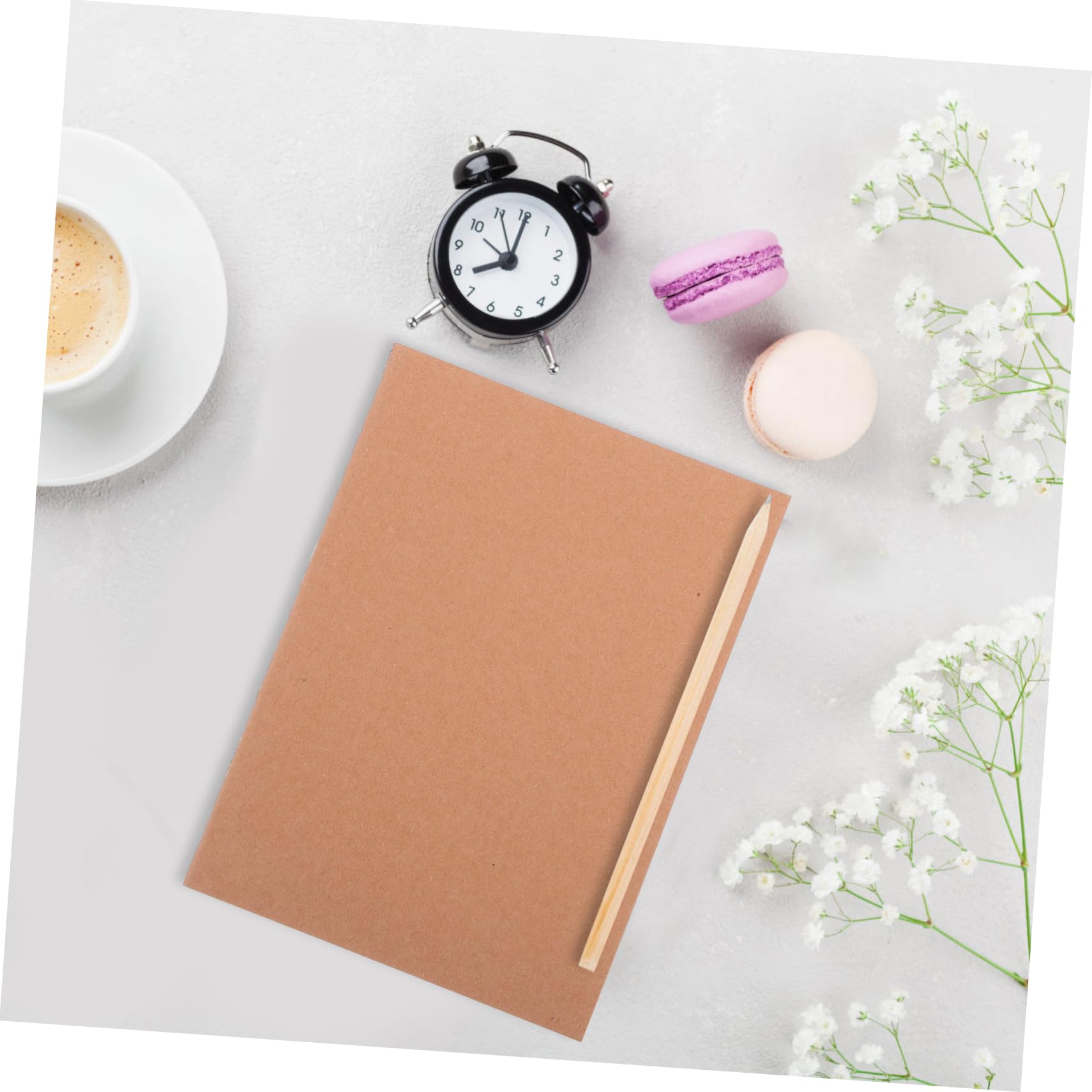 SHINEOFI Lot De 18 Cahiers En Papier Kraft Cahiers D'Écriture De Journal Petits Blocs-Notes Planificateurs Blocs-Notes Vierges Mini- Journal Petits