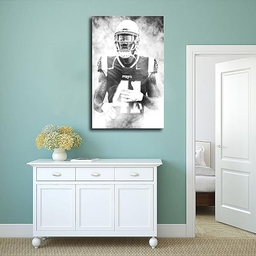 Miniatura 4 de Cyrus Jones American Football Sports Poster 3 Canvas Poster Wall Art Decor Print Picture Paintings for Living Room Bedroom Decoration Unframe