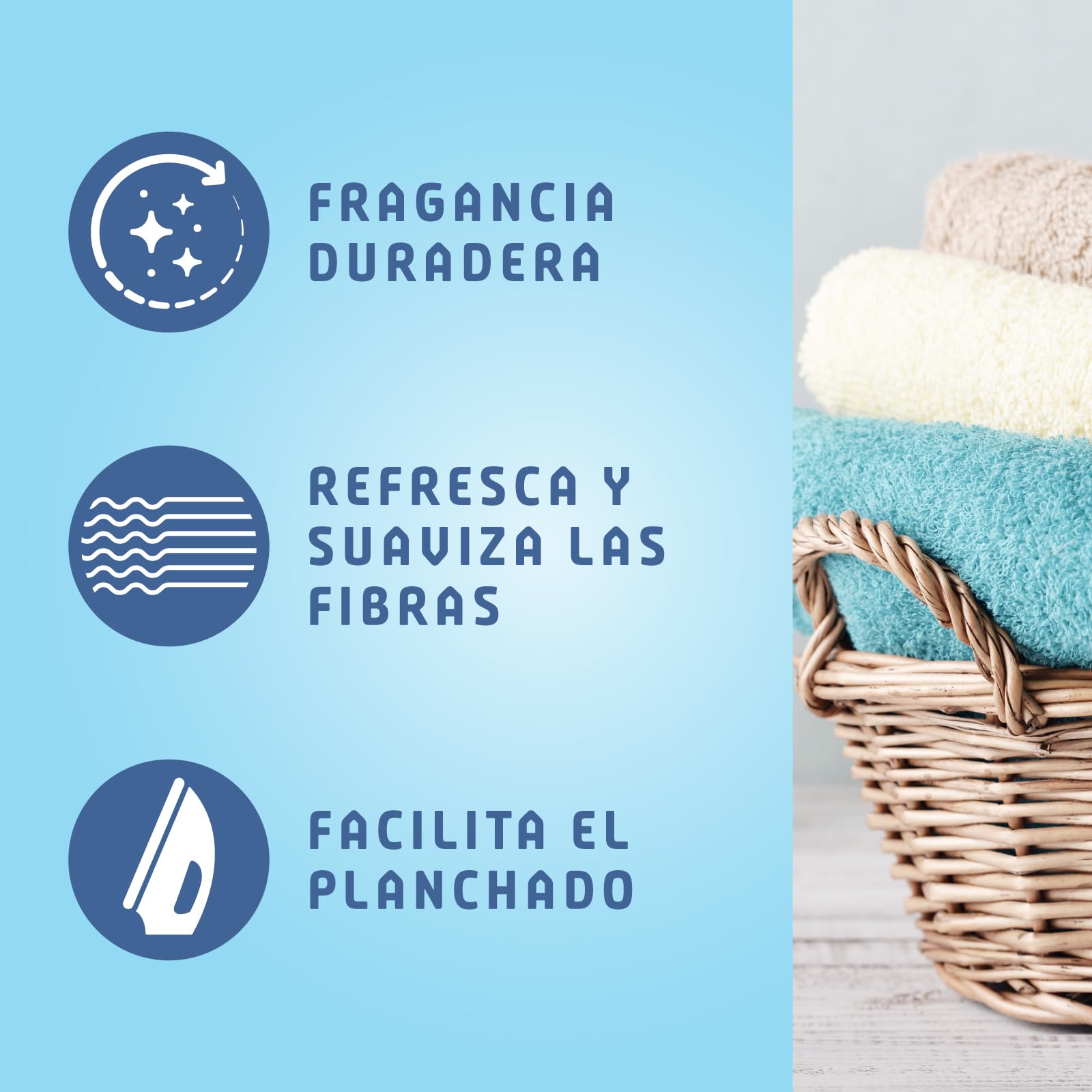 By Amazon Suavizante, Frescor Azul, 80 lavados