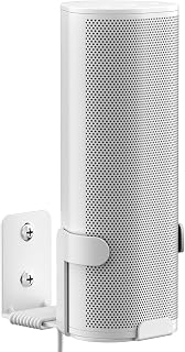 Upgraded Metal Wall Mount for Sonos Roam, Roam 2 & Roam SL – Heavy-Duty Speaker Bracket for Sonos Roma Mount Holds Up to 30 lbs Easy Installation, White