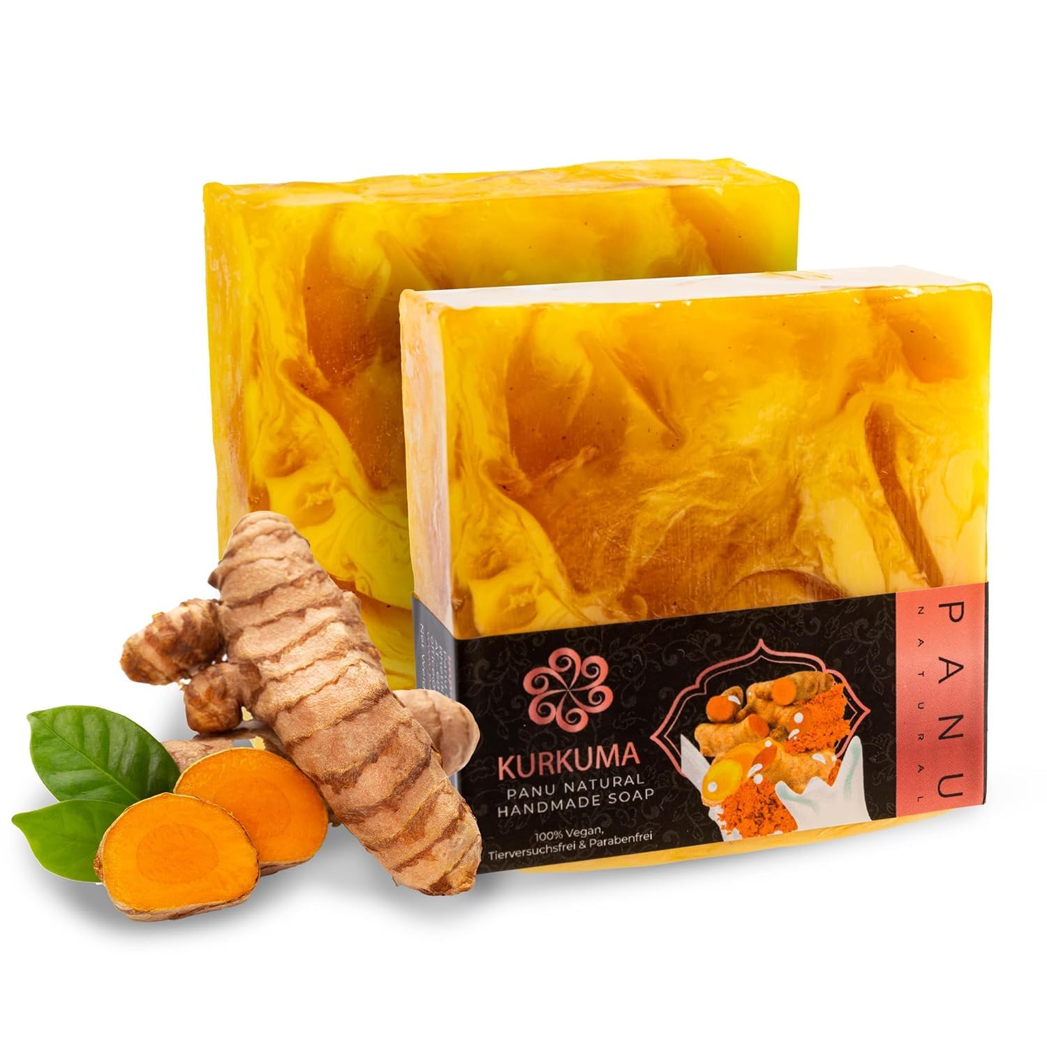 Panu Soaps Coco - Jabón de Ducha Vegano para Todo Tipo de Piel - Jabón Natural como Gel de Ducha Sólido y Champú Sólido - Jabón de Ducha Natural como Gel de Ducha Sólido — view 7