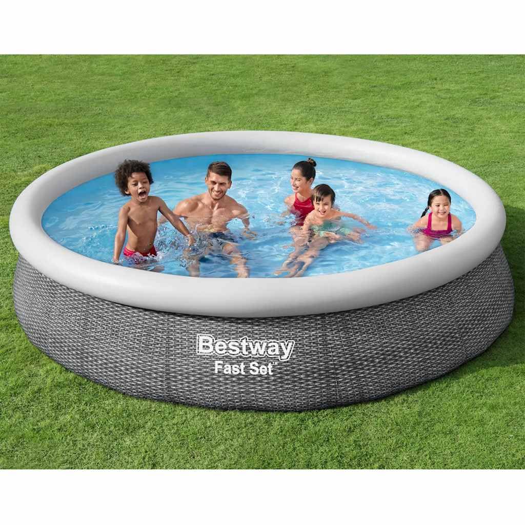 Conjunto de piscina redonda 366 x 76 cm