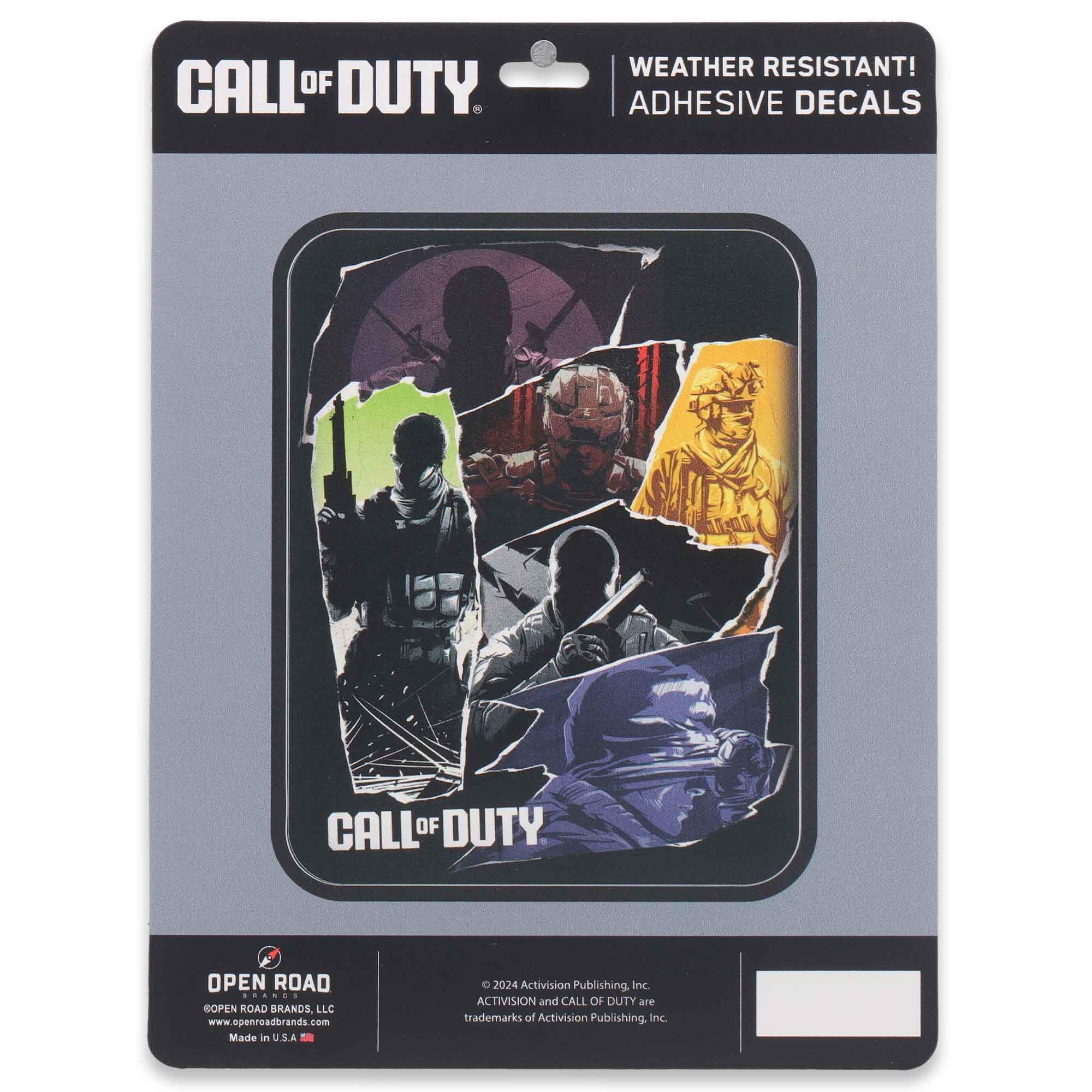Call of Duty Collage Adhesive Vinyl Decal