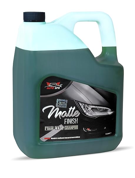 AUTO SPA Matte Finish Foam Wash Car Shampoo 5LTR | Maintain Matte Finish,Gives Zero Gloss,Original Matte Surface Everyday|