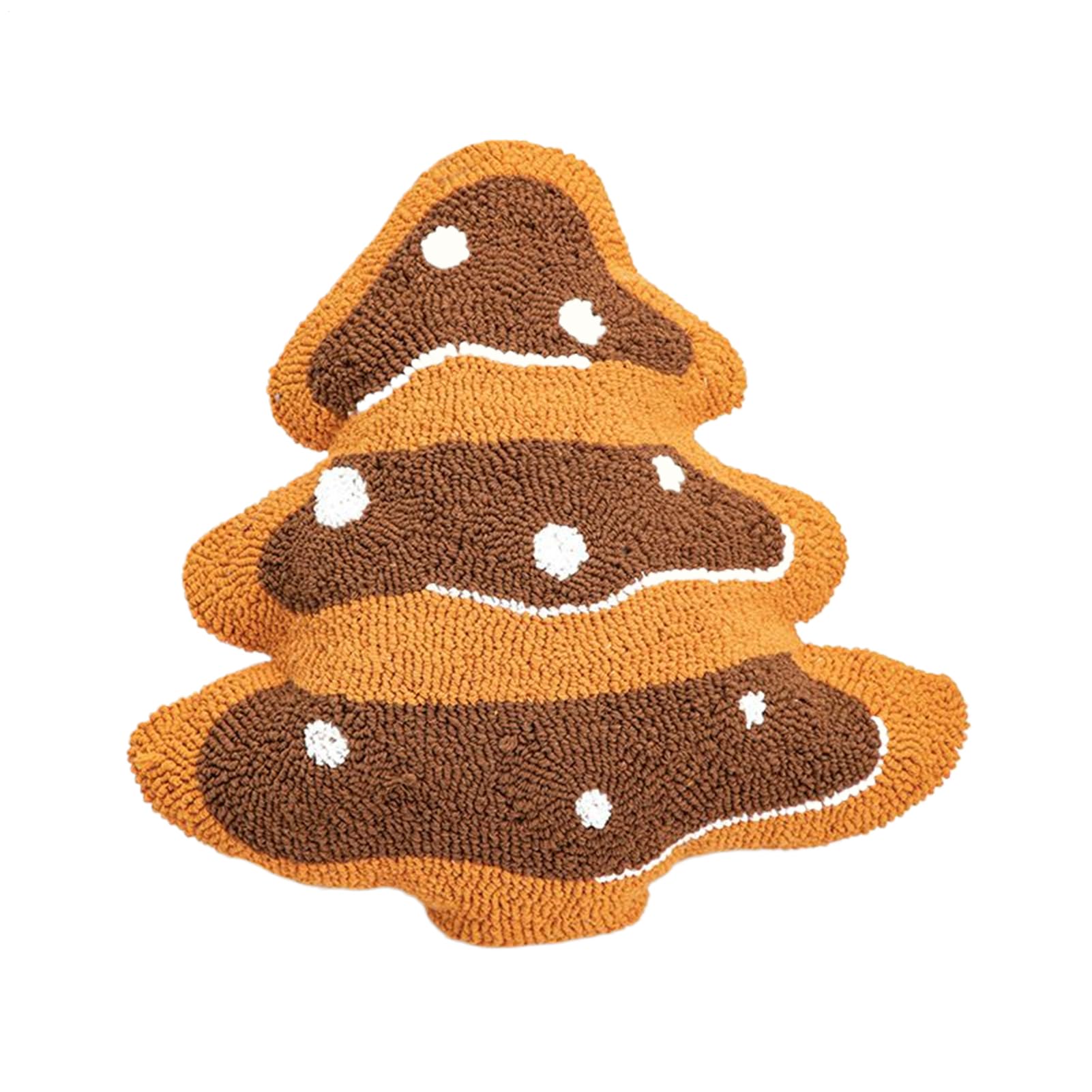 Coussin de Sapin de Noël mignon pour une ambiance de fête chaleureuse