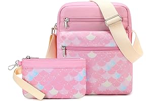 Petite Mermaid Crossbody Purse for Little Ocean Adventurers