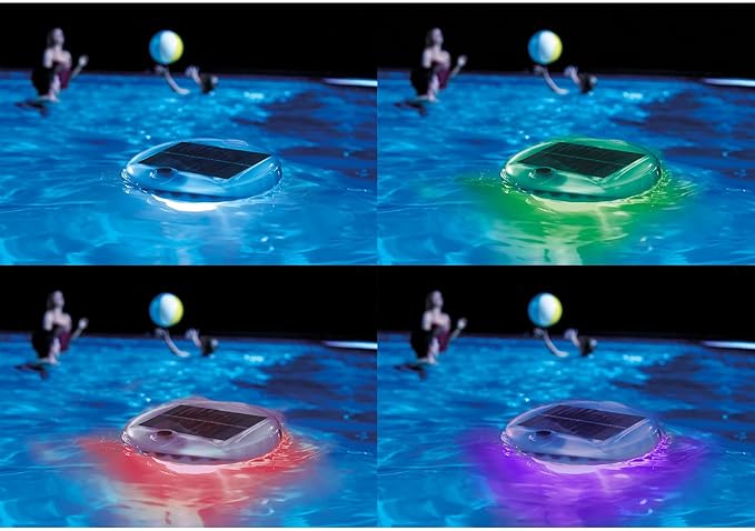 Luz Flotante LED Solar Intex 28695E para Piscinas miniatura 3
