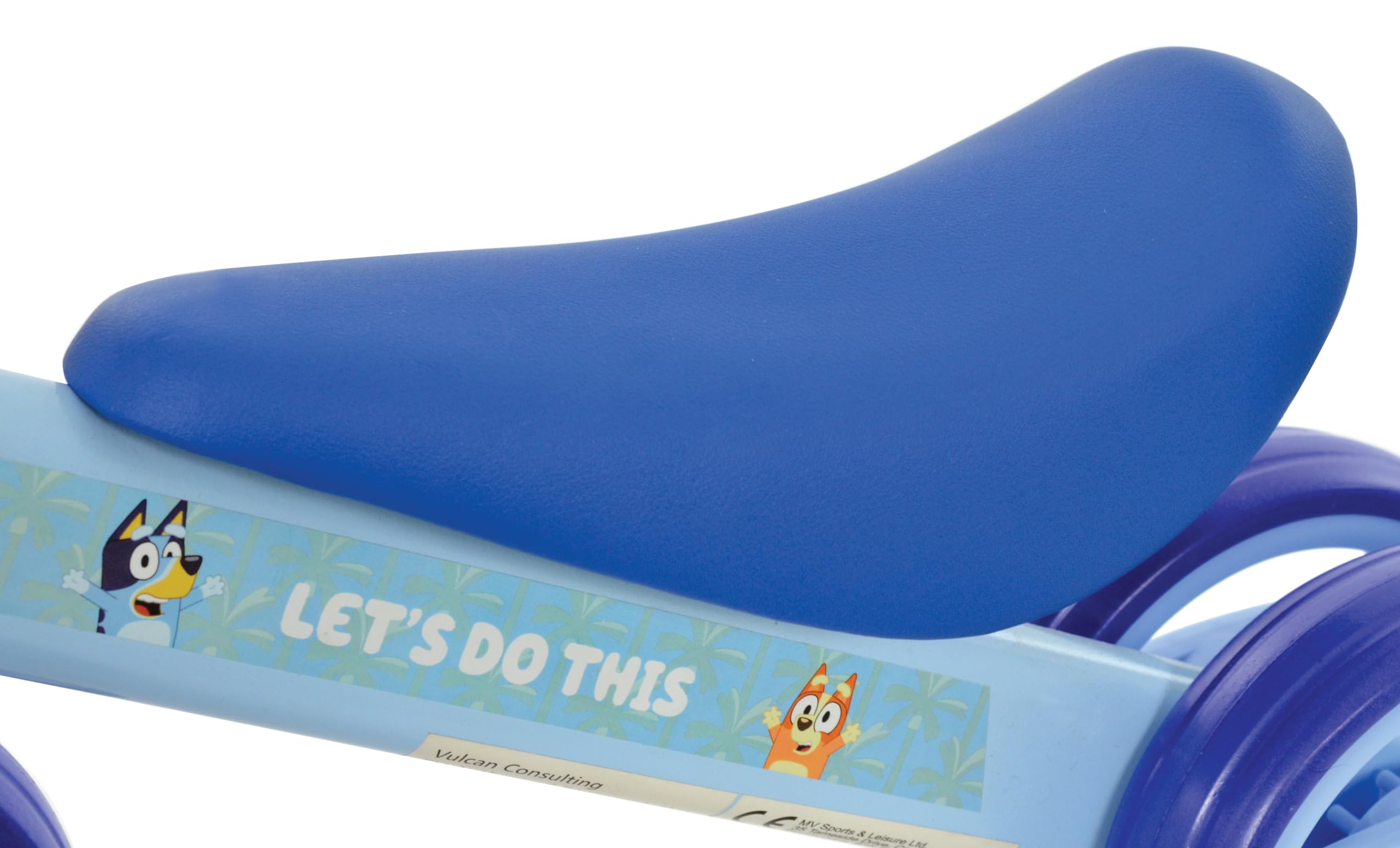 Bluey Jouets autoporteurs pour garçons et filles de 1 an – Vélo de luxe pour tout-petits – Vélo pour bébé sous licence officielle pour enfants de 1 an et plus – Cadeaux de 1er anniversaire pour filles