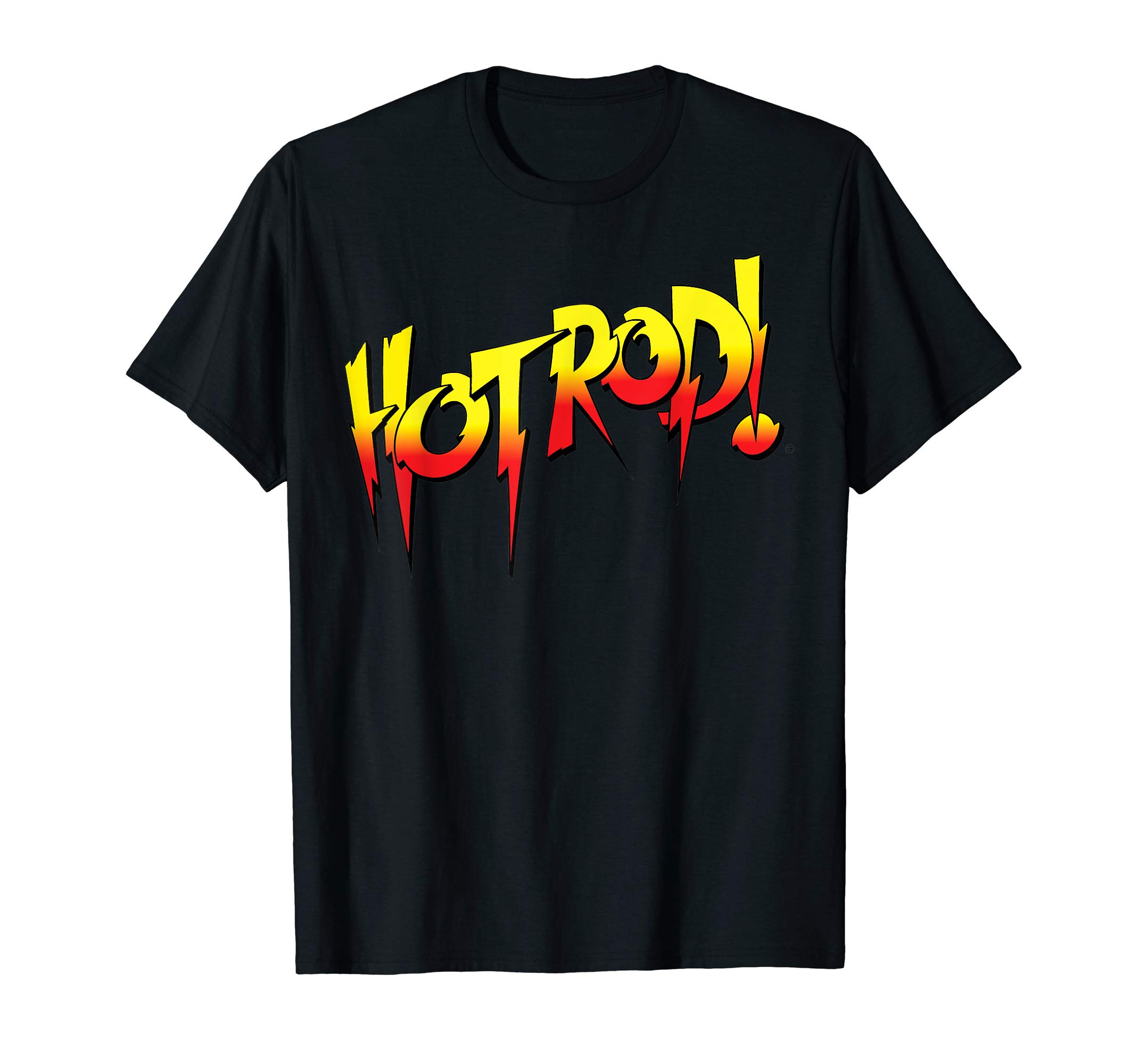 WWE Rowdy Roddy Piper Logo Hot Rod T-Shirt