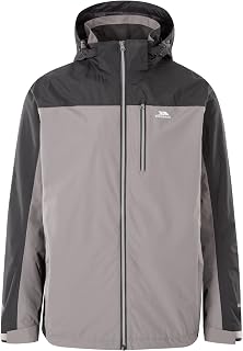 Trespass Mens Waterproof Activewear Zipped Hooded Jacket Hinderclay