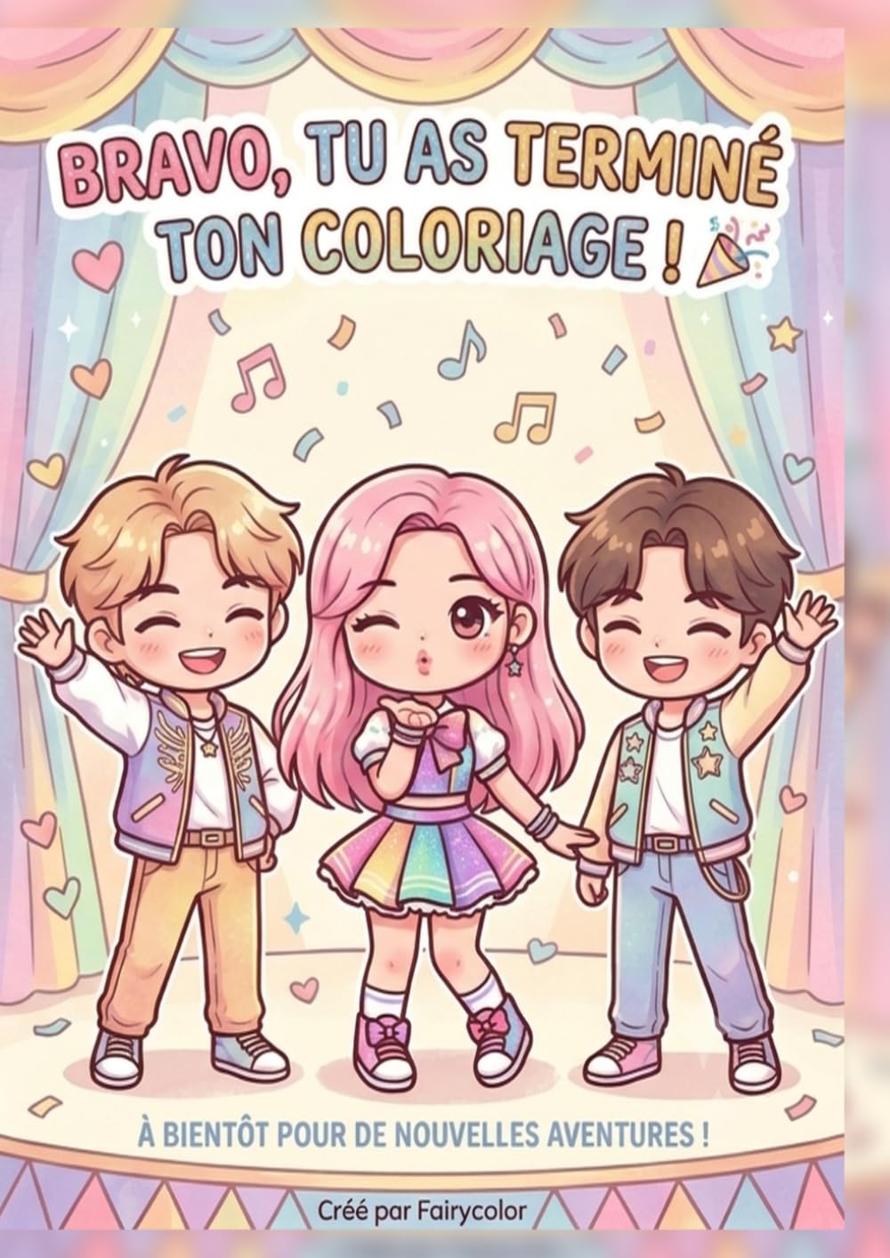 Mon Cahier de Coloriage K-POP