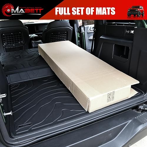 Miniatura 8 de Mabett Fundas de respaldo de asiento para Ford Bronco 2021 2022 2024 4 puertas Bronco Accesorios