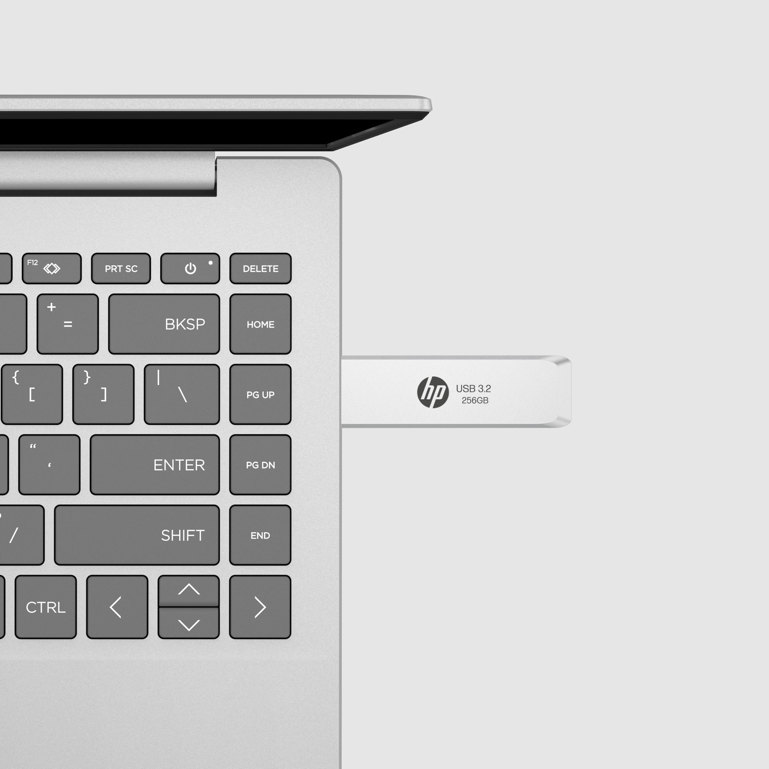 HP USB 3.2 256GB, Design Metallico, fino a 120MB/s