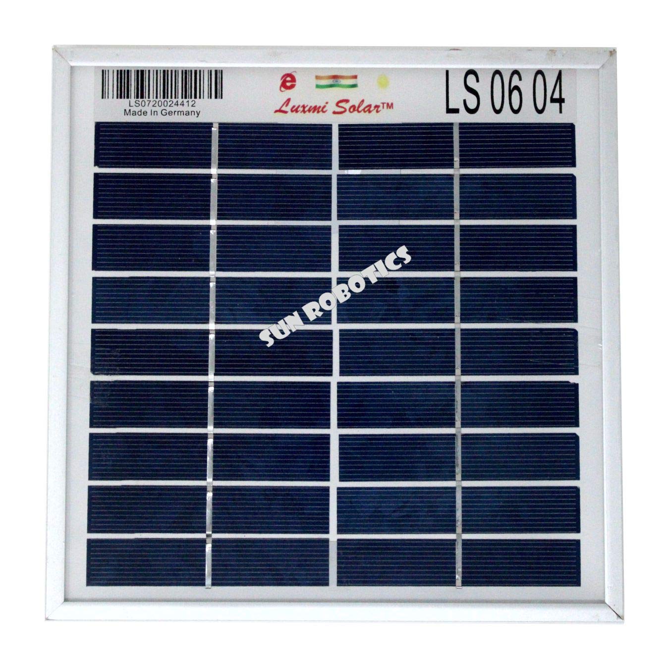 solol solworks model ソルオル SunRobotics Solar Panel 4W (LS 06 04) 36Cell Best for DIY Project
