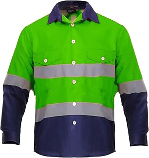 Just In Trend High Visibility Hi Vis Reflective Safety Work Shirts