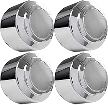 4x Chrome Center Caps Closed Wheel Lug Nut Hub Cap Covers for 1995-1997 Ford F-250 F-350 Truck / 2007-2008 Ford E-150 Van / 1995-2008 Ford E-250 E-350 Van / 2000-2003 Ford E-450 Van - coolthings.us