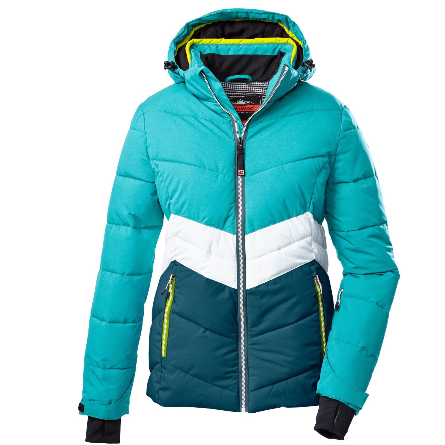 Killtec Damen Skianzug 2 teilig - mit 10.000mm Wassersäule, PFC frei - Skijacke und Skihose