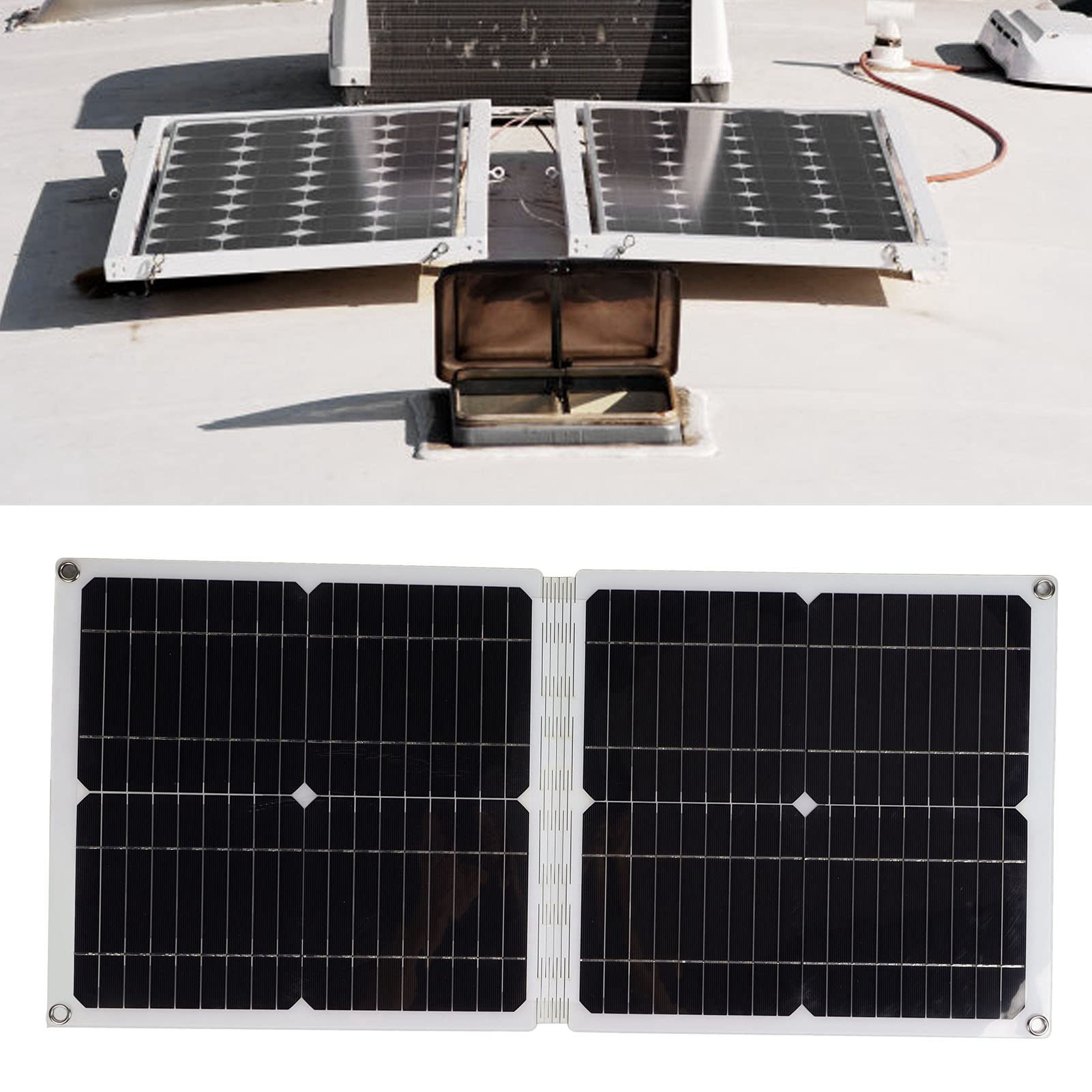 Ausla 40W Składany Panel Słoneczny, 5V 18V DC