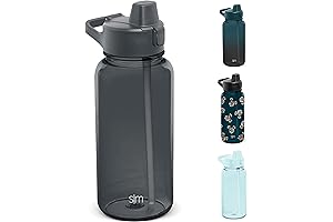 Simple Modern 32oz Insulated Water Bottle with No Spill Silicone Water Bottle Top