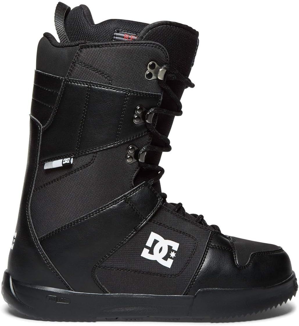 DC Men's Phase Lace Up Snowboard Boots, Black, 9