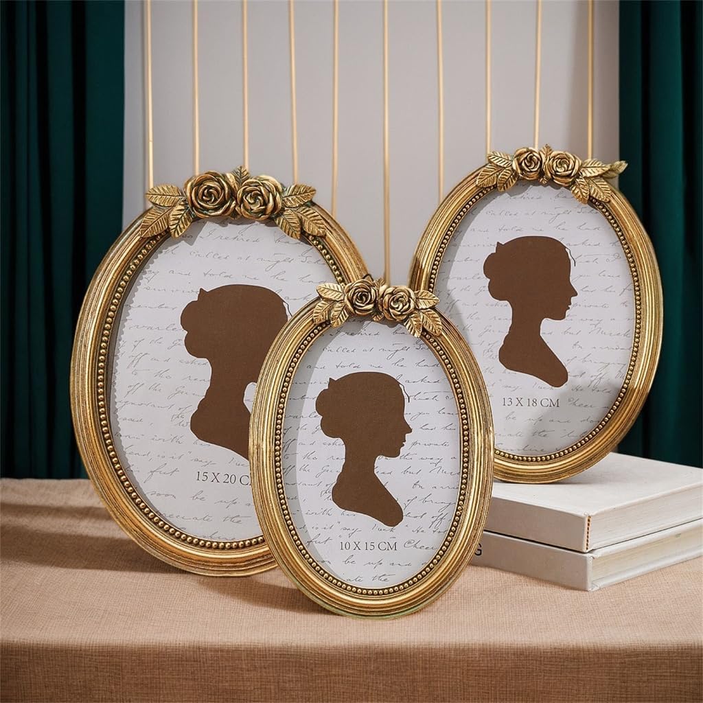 Retro Picture Frame Antique Ornate Photo Frame Decorative Photo Frame Home