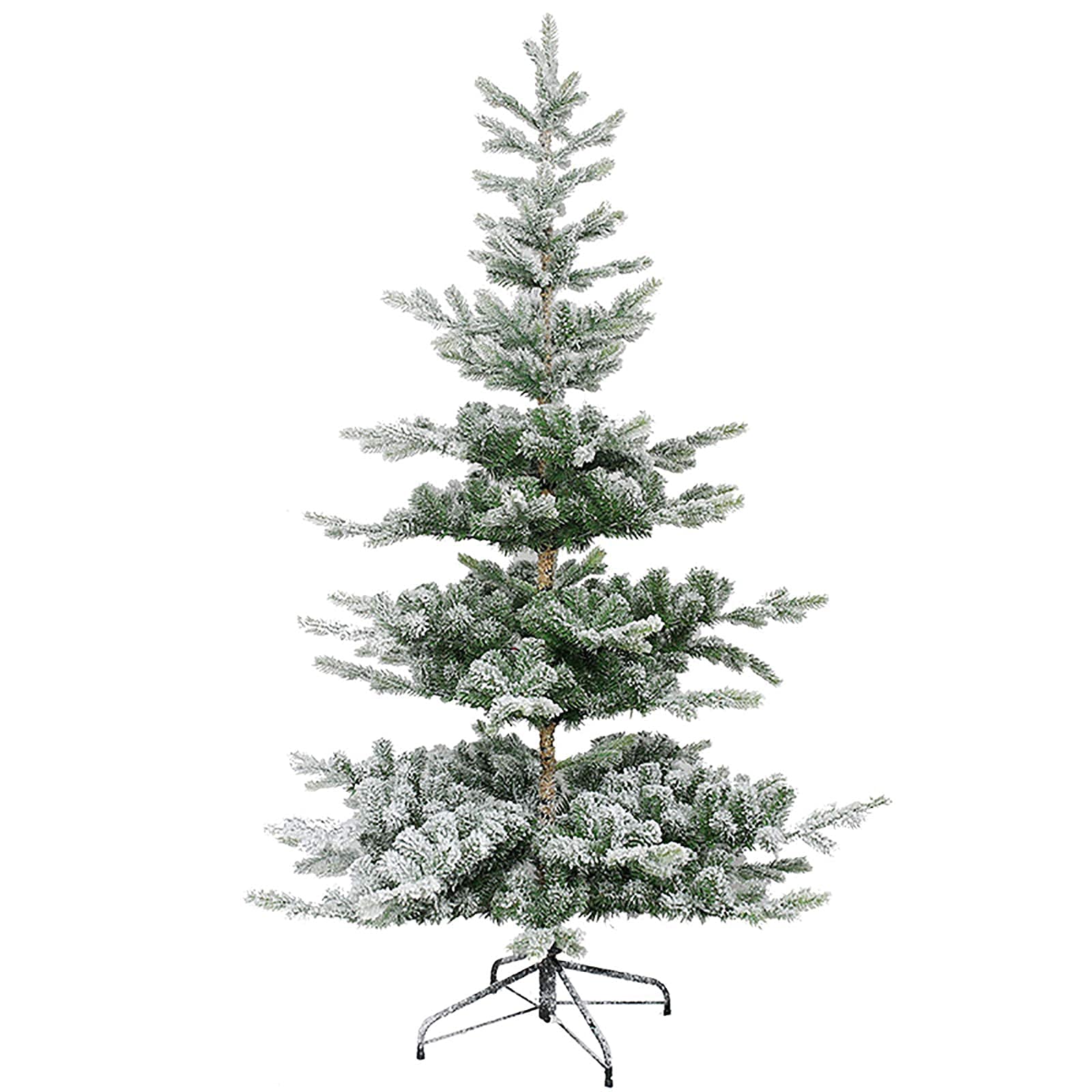 Buy WREEE Realistic Holiday Xmas Tree With Metal Legs Pvc Branches