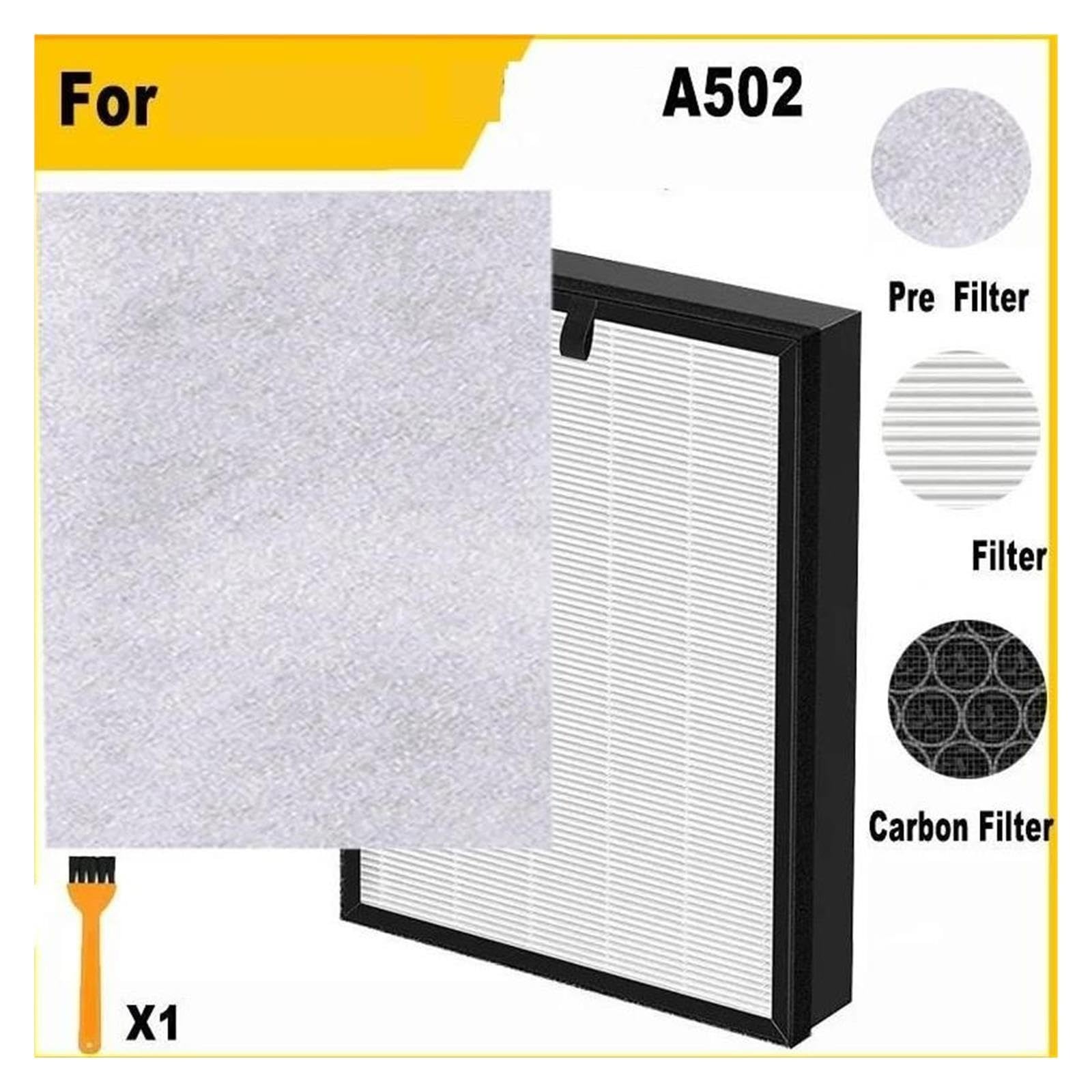 Reemplazo Del Filtro Compuesto De Carbón Activado H13 Del Purificador De Aire Compatible With BORK Hybrid A502