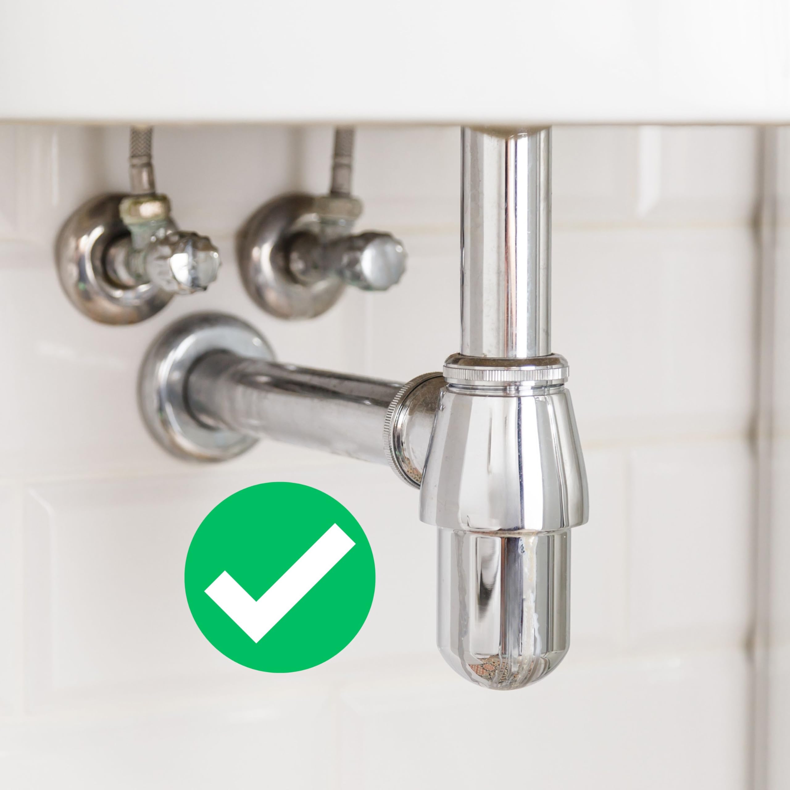 Set di guarnizioni per sifoni da 1 ¼", 4 guarnizioni a cuneo, 6 guarnizioni piatte, in gomma, in nero, per bagno, cucina, guarnizione per lavabo, anelli di tenuta per scarico da 1 1/4 di pollice