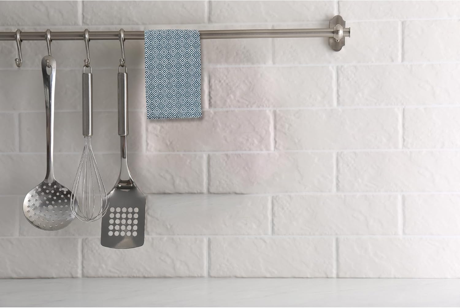 Set of 3 Geometric Kitchen Towels