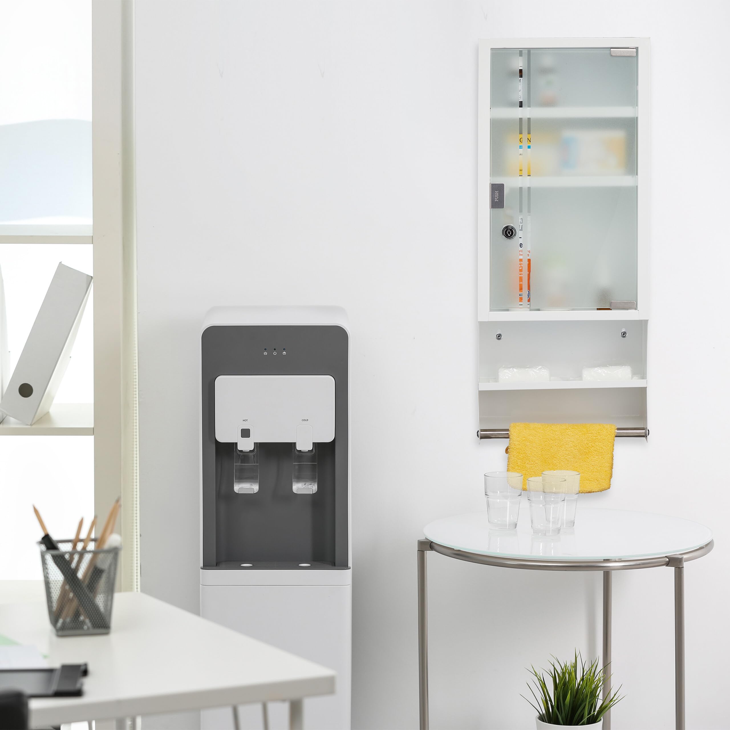 Relaxdays 10021071 Medikamentenschrank XXL Premium - Weiß for sale online U