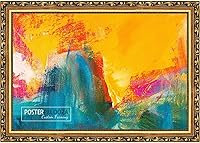 Vista 5 de Poster Palooza Marco de fotos de madera tradicional dorado de 19 x 24 pulgadas con plexiglás acrílico UV, respaldo de tablero de espuma y accesorios