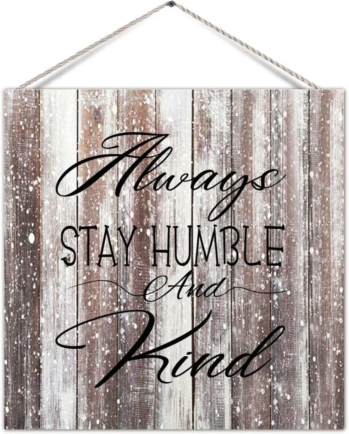 Rustic Farmhouse Wood Sign Plaque North South West East Arrows Directions Guidepost Sign Nostalgic Wooden Door Hanger Sign Wall Pediment for Garden Patio Wall Decoration Home Accent 12x12in